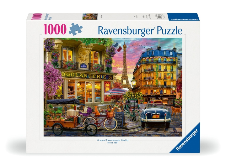 Ravensburger Puzzle Paris At Dawn 1000p (12000885) in the group TOYS, KIDS & BABY PRODUCTS / Toys / Puzzles at TP E-commerce Nordic AB (C86589)