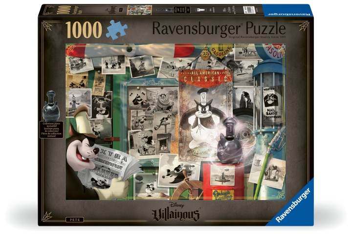 Ravensburger Puzzle Villainous Pete 1000p (12001129) in the group TOYS, KIDS & BABY PRODUCTS / Toys / Puzzles at TP E-commerce Nordic AB (C86594)