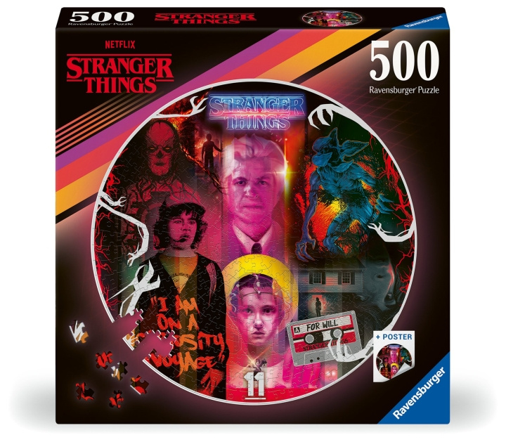 Ravensburger Puzzle Circle Of Colors Stranger Things 500p (12001227) in the group TOYS, KIDS & BABY PRODUCTS / Toys / Puzzles at TP E-commerce Nordic AB (C86597)