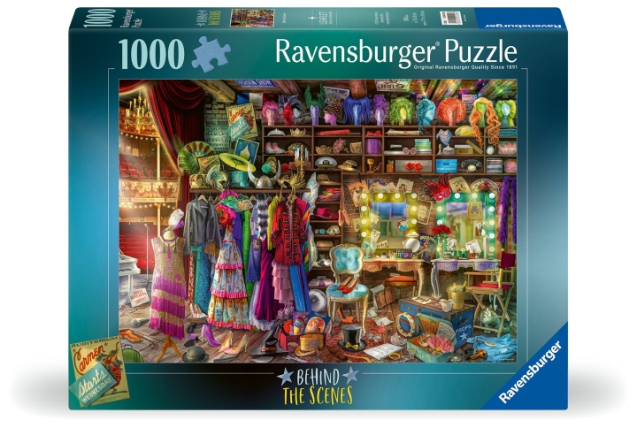 Ravensburger Puzzle Behind the Scenes 1000p (12000295) in the group TOYS, KIDS & BABY PRODUCTS / Toys / Puzzles at TP E-commerce Nordic AB (C86600)