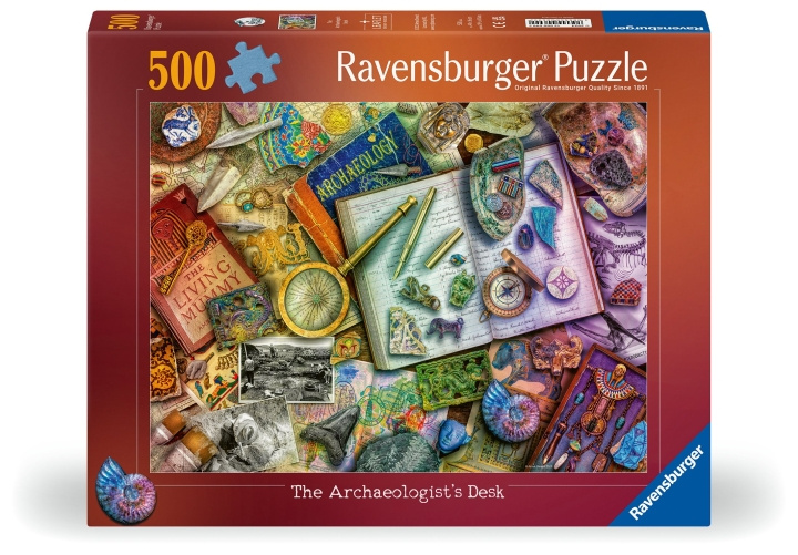 Ravensburger Puzzle Archaeology 500p (12000699) in the group TOYS, KIDS & BABY PRODUCTS / Toys / Puzzles at TP E-commerce Nordic AB (C86603)