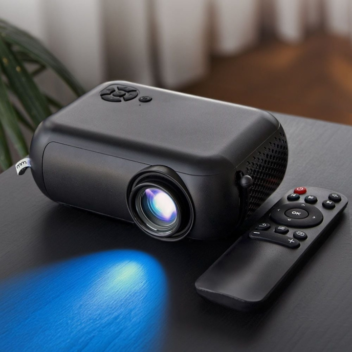 MikaMax mm – Smart Mini Projector in the group HOME ELECTRONICS / Audio & Picture / Home cinema, Hifi & Portable / Projectors & Accessories at TP E-commerce Nordic AB (C86619)