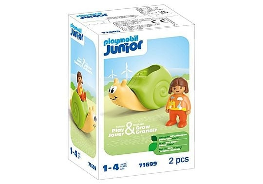 Playmobil Junior: Rocking Snail with Rattle Feature (71699) in the group TOYS, KIDS & BABY PRODUCTS / Toys / Toys at TP E-commerce Nordic AB (C86621)