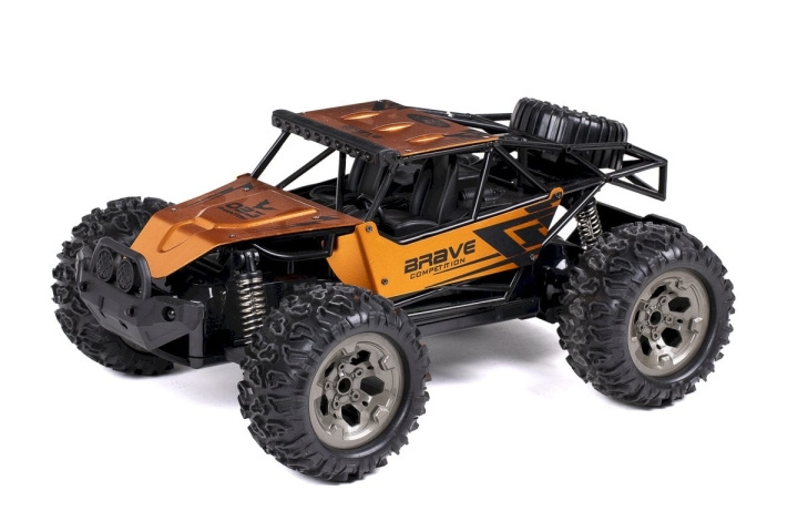 TEC-TOY Brave R/C 1:12 2,4GHz 7,4V 500mAh Li-Ion - orange (471261) in the group TOYS, KIDS & BABY PRODUCTS / Radio controlled / RC cars at TP E-commerce Nordic AB (C86622)