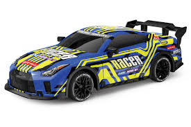 TEC-TOY Racer R/C 1:18 2,4GHz w/light & Try Me - blue/yellow (471267) in the group TOYS, KIDS & BABY PRODUCTS / Radio controlled / RC cars at TP E-commerce Nordic AB (C86625)