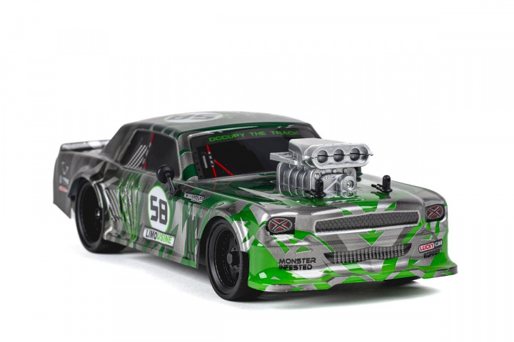 TEC-TOY Extreme Racing R/C 1:16 2,4G 3,7V Li-ion - green (471420) in the group TOYS, KIDS & BABY PRODUCTS / Radio controlled / RC cars at TP E-commerce Nordic AB (C86634)