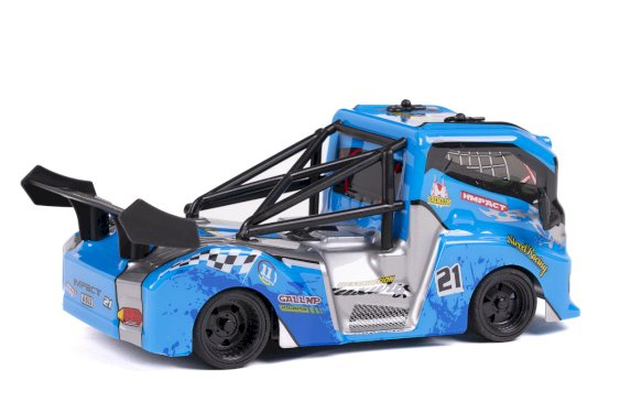 TEC-TOY Premium Truck R/C 1:24 2,4GHz - blue (471424) in the group TOYS, KIDS & BABY PRODUCTS / Radio controlled / RC cars at TP E-commerce Nordic AB (C86636)