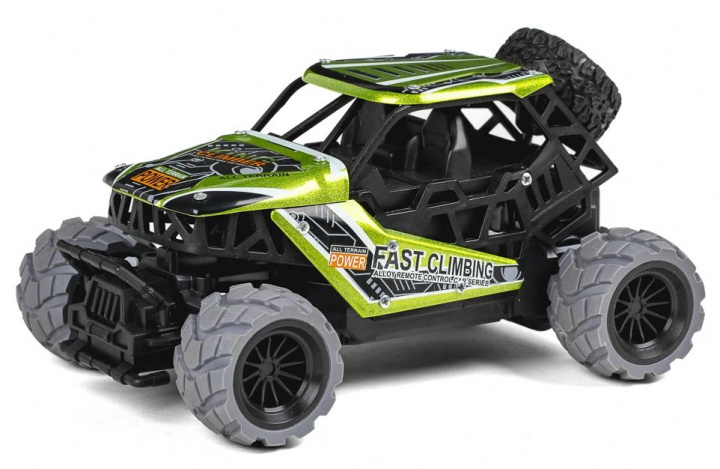 TEC-TOY King Climber R/C 1:18 2,4G 3,7V Li-ion, green (471416) in the group TOYS, KIDS & BABY PRODUCTS / Radio controlled / RC cars at TP E-commerce Nordic AB (C86647)