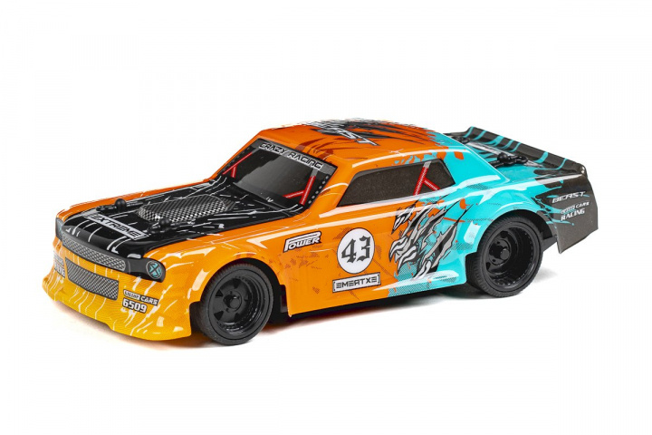 TEC-TOY Beast Racing R/C 1:24 2,4GHz, orange in the group TOYS, KIDS & BABY PRODUCTS / Radio controlled / RC cars at TP E-commerce Nordic AB (C86649)