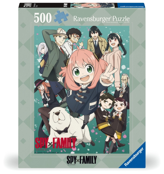 Ravensburger Puzzle Spy X Family 500p (12001198) in the group TOYS, KIDS & BABY PRODUCTS / Toys / Puzzles at TP E-commerce Nordic AB (C86652)