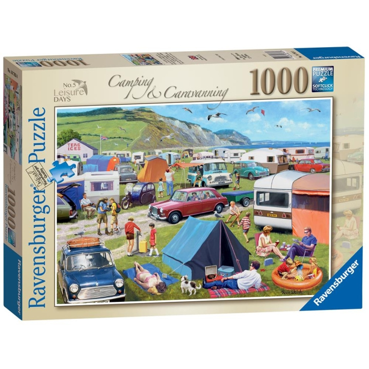 Ravensburger Puzzle 1000 - Camping & Caravanning (10216763) in the group TOYS, KIDS & BABY PRODUCTS / Toys / Puzzles at TP E-commerce Nordic AB (C86658)