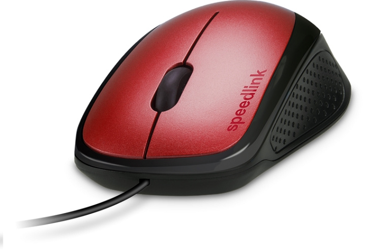 Speedlink Kappa USB Mouse (Red) in the group COMPUTERS & PERIPHERALS / Mice & Keyboards / Mice at TP E-commerce Nordic AB (C86665)