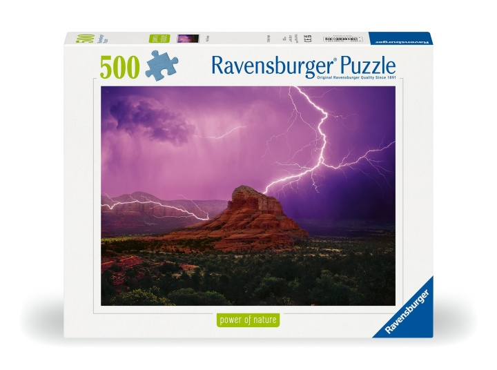 Ravensburger Puzzle Pink Thunder 500p (12000779) in the group TOYS, KIDS & BABY PRODUCTS / Toys / Puzzles at TP E-commerce Nordic AB (C86696)