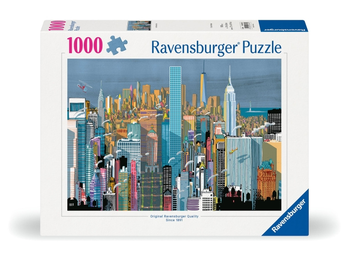 Ravensburger Puzzle I Am New York 1000p (12000784) in the group TOYS, KIDS & BABY PRODUCTS / Toys / Puzzles at TP E-commerce Nordic AB (C86697)