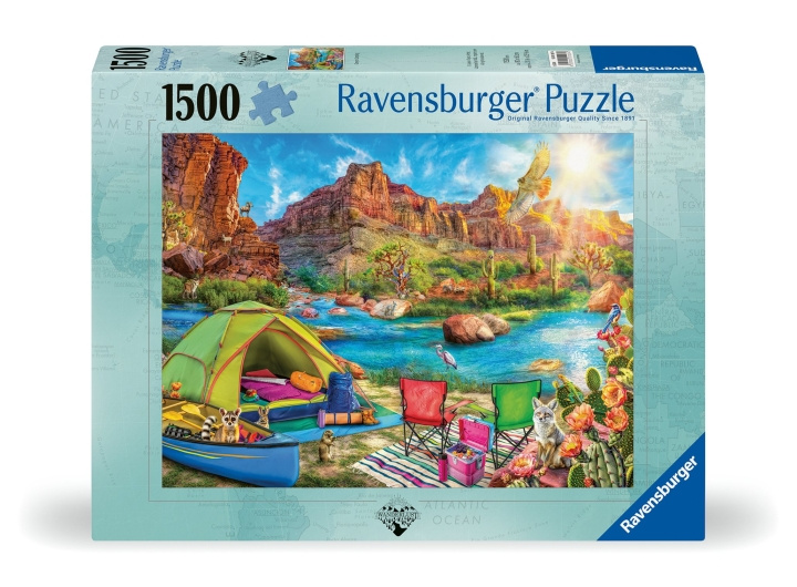 Ravensburger Puzzle Canyon Camping 1500p (12001007) in the group TOYS, KIDS & BABY PRODUCTS / Toys / Puzzles at TP E-commerce Nordic AB (C86699)