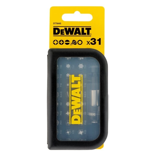 DeWALT DT7944S-QZ bitset 31 pcs. including bitholder in the group HOME, HOUSEHOLD & GARDEN / Tools / Other tools & Accesories at TP E-commerce Nordic AB (C86702)