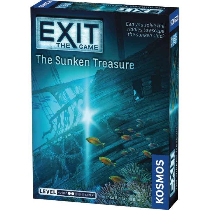 Exit: Escape Room : The Sunken Treasure (EN) (KOS1359) in the group TOYS, KIDS & BABY PRODUCTS / Toys / Board games / Family Games at TP E-commerce Nordic AB (C86705)