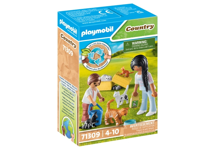 Playmobil Cat Family (71309) in the group TOYS, KIDS & BABY PRODUCTS / Toys / Toys at TP E-commerce Nordic AB (C86714)