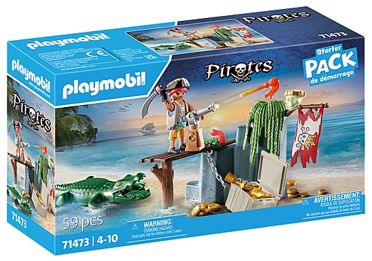 Playmobil Pirate with alligator (71473) in the group TOYS, KIDS & BABY PRODUCTS / Toys / Toys at TP E-commerce Nordic AB (C86719)