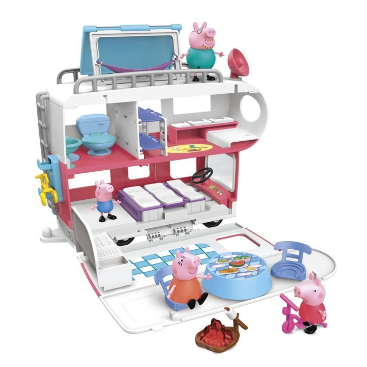 Peppa Pig Family Motorhome (F2182) in the group TOYS, KIDS & BABY PRODUCTS / Toys / Figures & Miniatures at TP E-commerce Nordic AB (C86726)