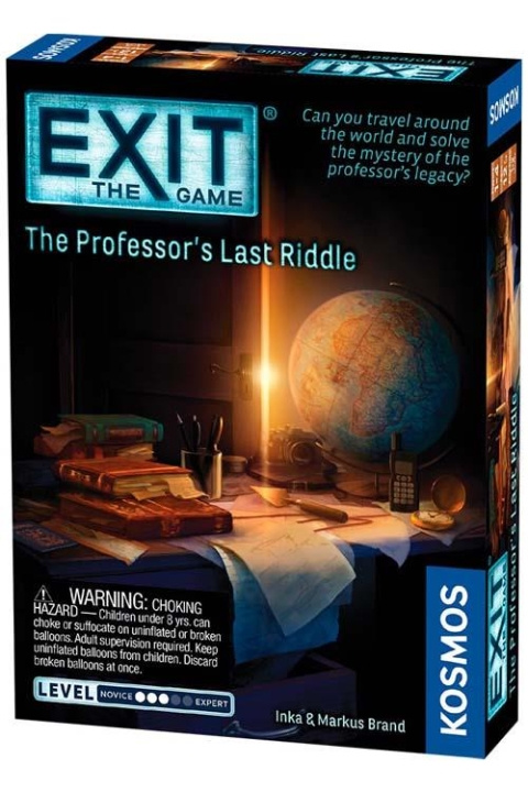 Exit: Escape Room 19: The Professor\'s Last Riddle (EN) (KOS1808) in the group TOYS, KIDS & BABY PRODUCTS / Toys / Board games / Family Games at TP E-commerce Nordic AB (C86734)