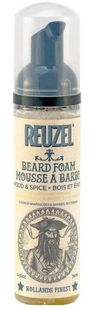 Reuzel Beard Foam Wood and Spice 70 ml in the group BEAUTY & HEALTH / Hair & Styling / Beard care / Beard balm at TP E-commerce Nordic AB (C86796)