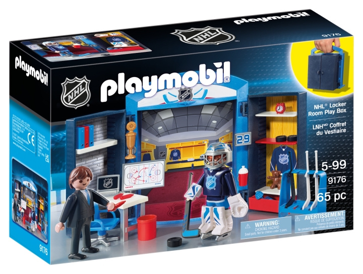 Playmobil NHL Locker Room Play Box (9176) in the group TOYS, KIDS & BABY PRODUCTS / Toys / Toys at TP E-commerce Nordic AB (C86798)