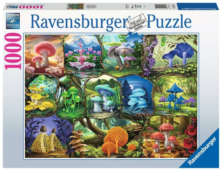 Ravensburger Beautiful Mushrooms 1000p - (10217312) in the group TOYS, KIDS & BABY PRODUCTS / Toys / Puzzles at TP E-commerce Nordic AB (C86804)