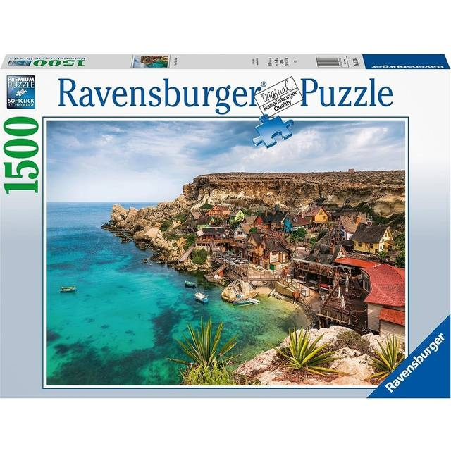 Ravensburger Popey Village, Malta 1500p - (10217436) in the group TOYS, KIDS & BABY PRODUCTS / Toys / Puzzles at TP E-commerce Nordic AB (C86805)