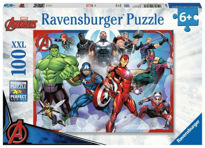 Ravensburger Marvel Avengers Assemble XXL Jigsaw Puzzle - 100 Pieces (10110808) in the group TOYS, KIDS & BABY PRODUCTS / Toys / Puzzles at TP E-commerce Nordic AB (C86807)