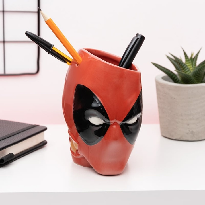 Paladone Deadpool Pen and Plant Pot in the group Sport, leisure & Hobby / Fun stuff / Fun stuff at TP E-commerce Nordic AB (C86813)