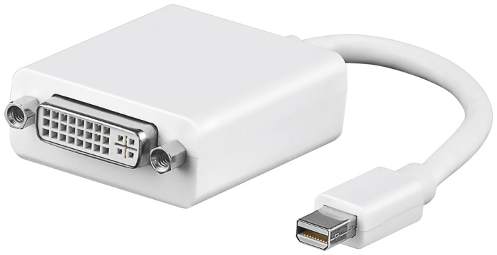 Goobay Mini DisplayPort™/DVI-D-adapterkabel 1.1 Mini DisplayPort plugg > DVI-I-uttaget Dual Link (24 + 5 stift) in the group COMPUTERS & PERIPHERALS / Computer cables / DVI / Adapters at TP E-commerce Nordic AB (C86852)