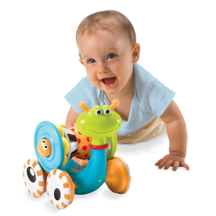 Yookidoo Crawl \'N\' Go Snail in the group TOYS, KIDS & BABY PRODUCTS / Baby toys / Activity toys at TP E-commerce Nordic AB (C87063)