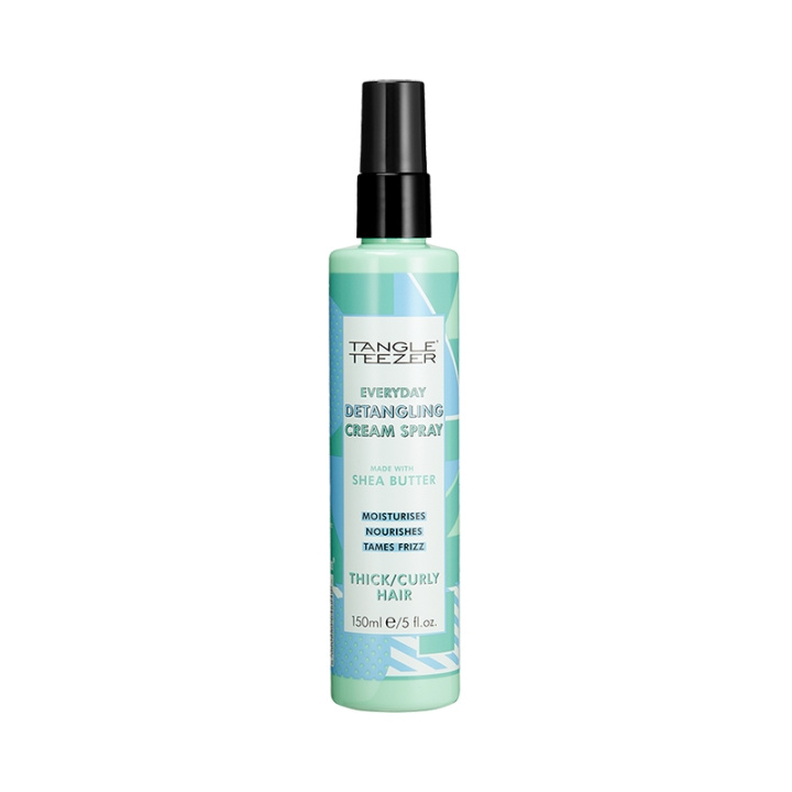 Tangle Teezer Everyday Detangling Spray Thick & Curly 150 ml in the group BEAUTY & HEALTH / Hair & Styling / Hair care / Conditioner spray/cure at TP E-commerce Nordic AB (C87088)