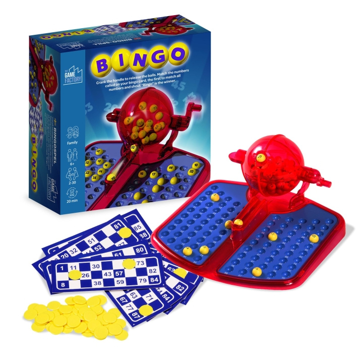 The Game Factory Bingo (207002) in the group TOYS, KIDS & BABY PRODUCTS / Toys / Board games / Family Games at TP E-commerce Nordic AB (C87091)