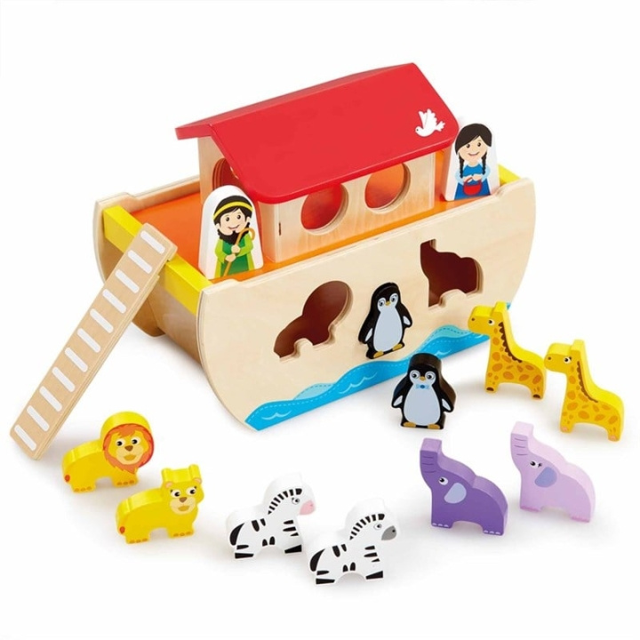 Woodlets Noah\'s Ark Shape Sorter (31216137) in the group TOYS, KIDS & BABY PRODUCTS / Baby toys / Activity toys at TP E-commerce Nordic AB (C87093)