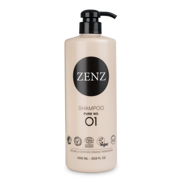 ZENZ Organic Pure No. 01 Shampoo - 1000 ml in the group BEAUTY & HEALTH / Hair & Styling / Hair care / Schampoo at TP E-commerce Nordic AB (C87096)