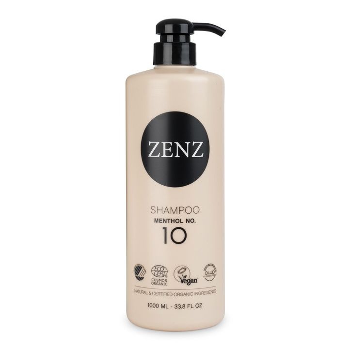 ZENZ Organic Menthol No. 10 Shampoo - 1000 ml in the group BEAUTY & HEALTH / Hair & Styling / Hair care / Schampoo at TP E-commerce Nordic AB (C87101)