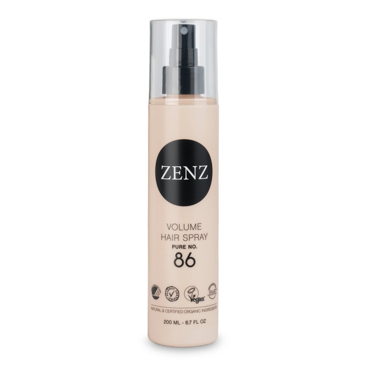 ZENZ Organic Volume Hair Spray No. 86 Medium Hold - 200 ml in the group BEAUTY & HEALTH / Hair & Styling / Hair styling / Volume powder at TP E-commerce Nordic AB (C87102)