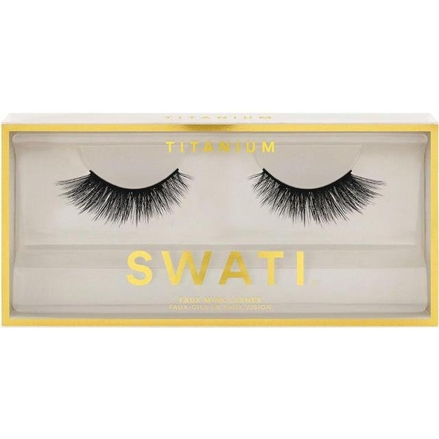 SWATI Faux Mink Lashes Titanium in the group BEAUTY & HEALTH / Makeup / Eyes & Eyebrows / False eyelashes at TP E-commerce Nordic AB (C87139)