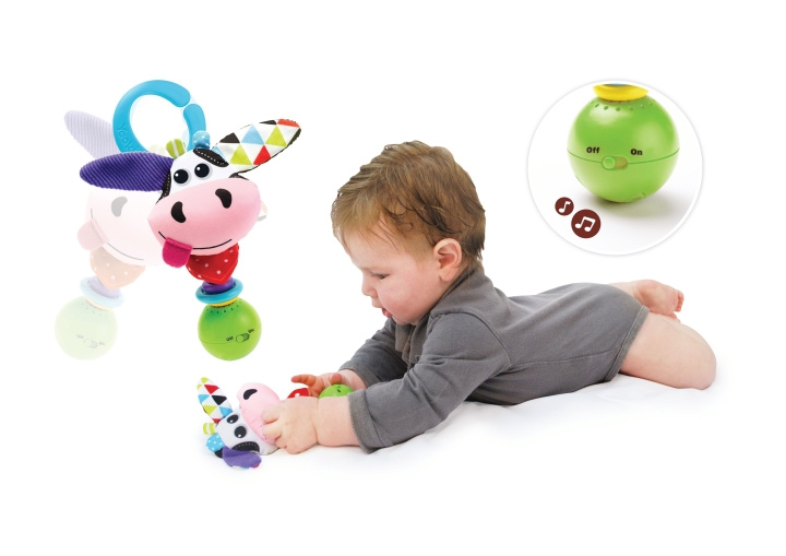 Yookidoo Shake Me Rattle Cow - (YO40132) in the group TOYS, KIDS & BABY PRODUCTS / Baby toys / Activity toys at TP E-commerce Nordic AB (C87201)