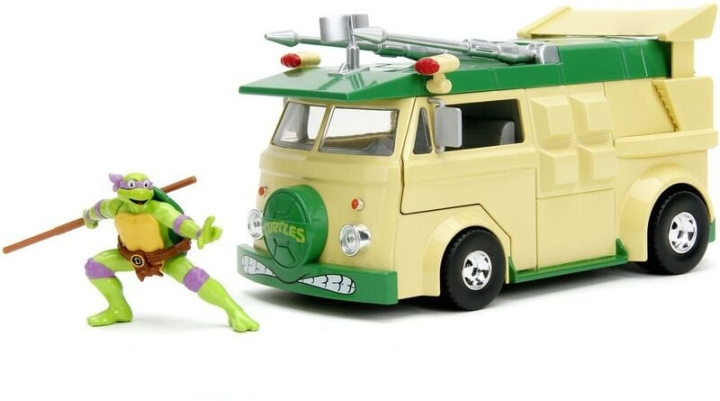 Teenage Mutant Ninja Turtles Jada - Ninja Turtles - Turtles Part Wagon 1:24 (253285003) in the group TOYS, KIDS & BABY PRODUCTS / Toys / Toy cars at TP E-commerce Nordic AB (C87203)