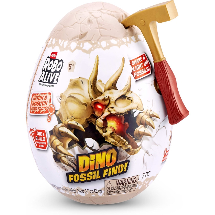 Zuru Robo Alive - Dino Fossil Find - Mini Surprise Egg (71115UQ1) in the group TOYS, KIDS & BABY PRODUCTS / Toys / Figures, Miniatures & accessories at TP E-commerce Nordic AB (C87216)