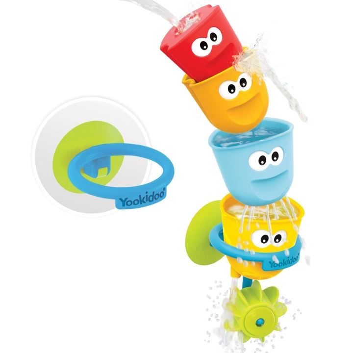 Yookidoo Fill \'N\' Spill Action Cups - (YO40261) in the group TOYS, KIDS & BABY PRODUCTS / Outdoor toys / Bath toys at TP E-commerce Nordic AB (C87218)