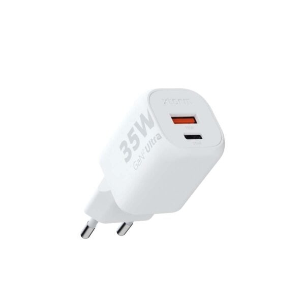 Xtorm 35W GaN2 Ultra Home Charger USB-C PD/USB-A White in the group SMARTPHONE & TABLETS / Chargers & Cables / Wall charger / Wall charger USB at TP E-commerce Nordic AB (C87238)