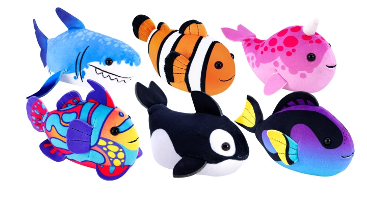 Zhu Zhu Fish Assorted (1 pcs.)(Z1000) in the group TOYS, KIDS & BABY PRODUCTS / Baby toys / stuffed animals at TP E-commerce Nordic AB (C87256)