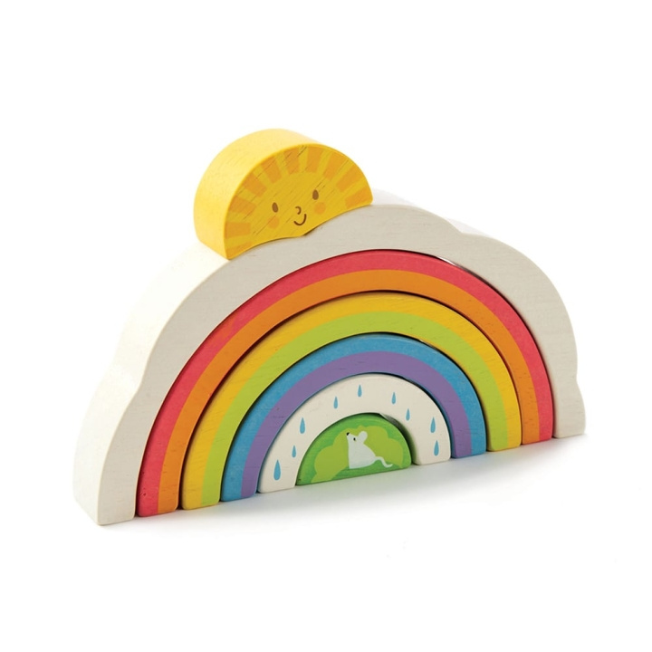 Tender Leaf Stacking Rainbow - (TL8339) in the group TOYS, KIDS & BABY PRODUCTS / Baby toys / Activity toys at TP E-commerce Nordic AB (C87266)