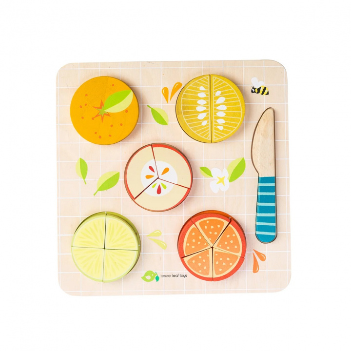 Tender Leaf Learning Fractions - Citrus - (TL8414) in the group TOYS, KIDS & BABY PRODUCTS / Toys / Draw & Count at TP E-commerce Nordic AB (C87269)