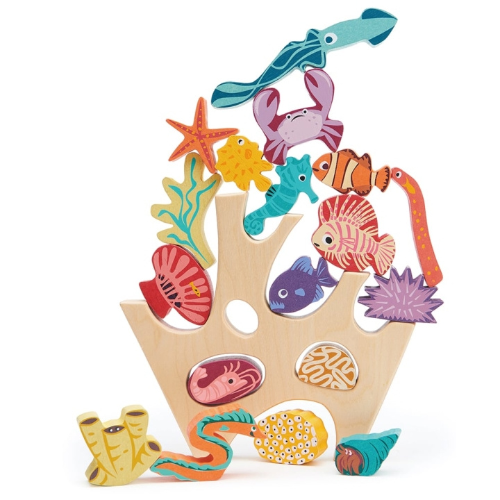 Tender Leaf Stacking Coral Reef - (TL8410) in the group TOYS, KIDS & BABY PRODUCTS / Baby toys / Activity toys at TP E-commerce Nordic AB (C87275)