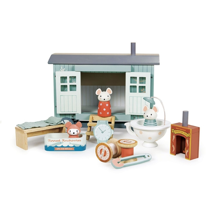 Tender Leaf Sheperd\'s Hut - Mouse Family - (TL8385) in the group TOYS, KIDS & BABY PRODUCTS / Toys / Figures & Miniatures at TP E-commerce Nordic AB (C87277)